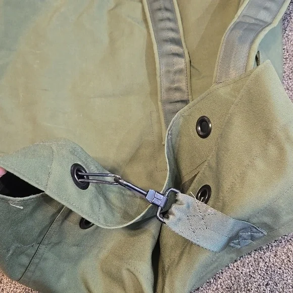 Bag Duffel Green Military Style